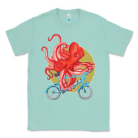 Seafoam Cycling octopus Classic Tee - Bettercallsaul