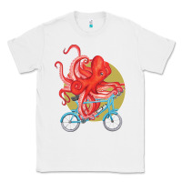 White Cycling octopus Classic Tee - Bettercallsaul