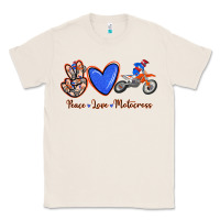 Natural Peace Love Motocross Classic Tee - RanaPortraitStore