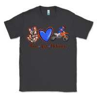 Smoke Peace Love Motocross Classic Tee - RanaPortraitStore
