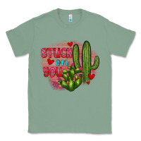 Sage stuck on you cactus Classic Tee - JahusDesignShop