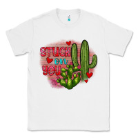 White stuck on you cactus Classic Tee - JahusDesignShop