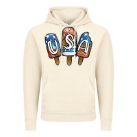 Vintage Artic USA Patriotic Leopard Popsicles Vintage Hoodie - Jasminsmagicworld