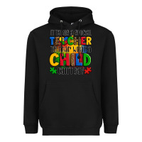 Black it takes a special teacher to hear what a child can't say Heavyweight Hoodie - OliviaCreatesArt