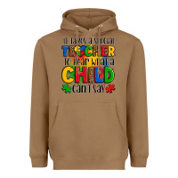 Toasted Coconut it takes a special teacher to hear what a child can't say Heavyweight Hoodie - OliviaCreatesArt