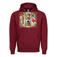 Burgundy senior 2023 soccer Zipper Hoodie - TumblerDesignByShophia