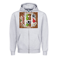 Heather Grey senior 2023 soccer Zipper Hoodie - TumblerDesignByShophia