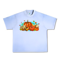 Grape Ice thankful pumpkins Urban Heavy Tee - MaliasSmallBusiness