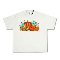 Pistachio thankful pumpkins Urban Heavy Tee - MaliasSmallBusiness