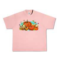 Salmon thankful pumpkins Urban Heavy Tee - MaliasSmallBusiness