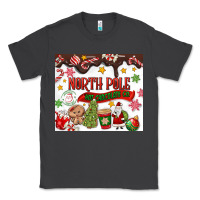 Smoke North Pole Hot Chocolate christmas Classic Tee - MaliasSmallBusiness