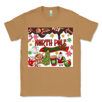 Toasted Coconut North Pole Hot Chocolate christmas Classic Tee - MaliasSmallBusiness