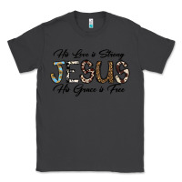 Smoke His Love is Strong Jesus His Grace is Free Classic Tee - CowhideDigitalArt