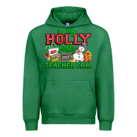 Emerald In My Holly Jolly Teacher Era Urban Hoodie - CowhideDigitalArt