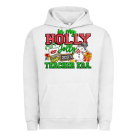 Pigment Lunar Rock In My Holly Jolly Teacher Era Urban Hoodie - CowhideDigitalArt