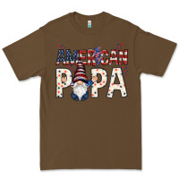 Cacao american papa with gnome Premium Tee - NancyCooperArtShop