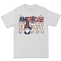 Dove Grey american papa with gnome Premium Tee - NancyCooperArtShop
