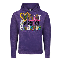 Cloud Purple my first day of 6th grade Vintage Hoodie - NancyCooperArtShop