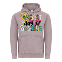 Vintage Zinc my first day of 6th grade Vintage Hoodie - NancyCooperArtShop