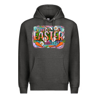 Charcoal Heather Easter Premium Hoodie - CowGirlArtShop