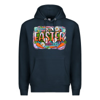 Navy Easter Premium Hoodie - CowGirlArtShop