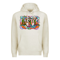 Oatmeal Heather Easter Premium Hoodie - CowGirlArtShop
