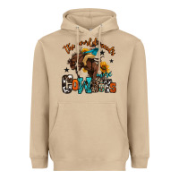 Mushroom the world needs more cowboys Heavyweight Hoodie - OliviaCreatesArt