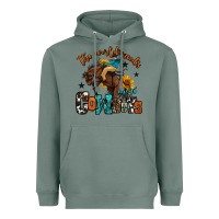 Sage the world needs more cowboys Heavyweight Hoodie - OliviaCreatesArt