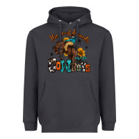 Smoke the world needs more cowboys Heavyweight Hoodie - OliviaCreatesArt