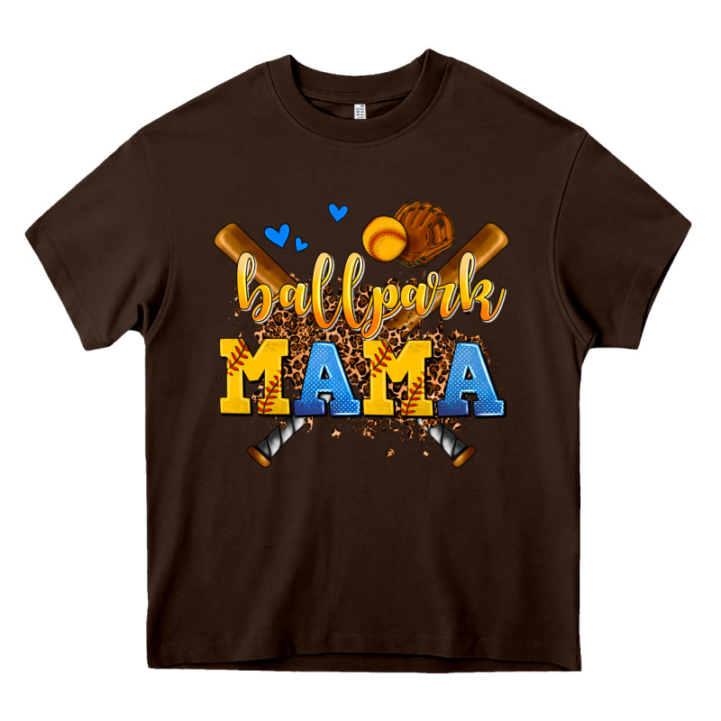 Ballpark Mama Heavy Core Tee by AdoDesignShop | Teevron