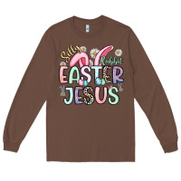 Chestnut silly rabbit easter jesus Long Sleeve Tee - Artiststas