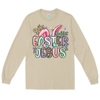 Mushroom silly rabbit easter jesus Long Sleeve Tee - Artiststas