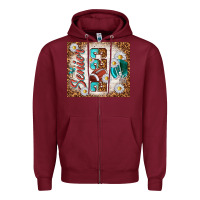 Burgundy senior 2023 football Zipper Hoodie - TumblerDesignByShophia