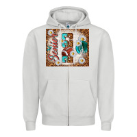 Dove Grey senior 2023 football Zipper Hoodie - TumblerDesignByShophia