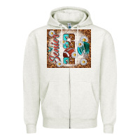 Oatmeal Heather senior 2023 football Zipper Hoodie - TumblerDesignByShophia