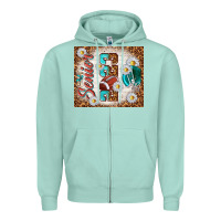 Seafoam senior 2023 football Zipper Hoodie - TumblerDesignByShophia