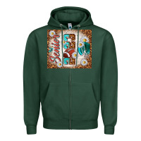 Sports Green senior 2023 football Zipper Hoodie - TumblerDesignByShophia