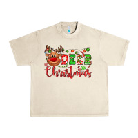 Sandshell Deer Christmas reindeer Urban Heavy Tee - NancyCooperArtShop