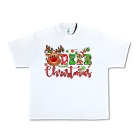 Deer Christmas Reindeer Urban Heavy Tee | Teevron