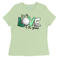 Matcha for the love of the game golf Ladies Tee - Jasminsmagicworld