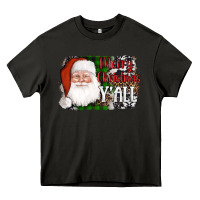 Asphalt santa merry christmas y'all Heavy Core Tee - AdoDesignShop