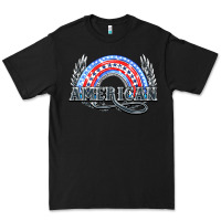Black American rainbow Premium Tee - NancyCooperArtShop
