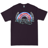 Plum American rainbow Premium Tee - NancyCooperArtShop