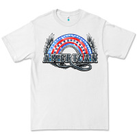 White American rainbow Premium Tee - NancyCooperArtShop