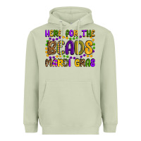 Matcha here for the beads mardi gras Heavyweight Hoodie - OliviaCreatesArt
