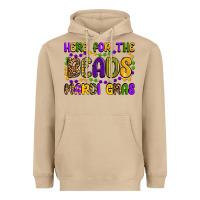 Mushroom here for the beads mardi gras Heavyweight Hoodie - OliviaCreatesArt