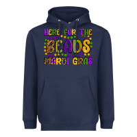 Navy here for the beads mardi gras Heavyweight Hoodie - OliviaCreatesArt