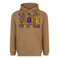Toasted Coconut here for the beads mardi gras Heavyweight Hoodie - OliviaCreatesArt