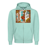 Seafoam senior 2023 basketball Zipper Hoodie - TumblerDesignByShophia