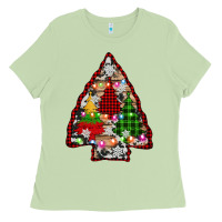 Matcha arrowhead christmas trees Ladies Tee - AdoDesignShop